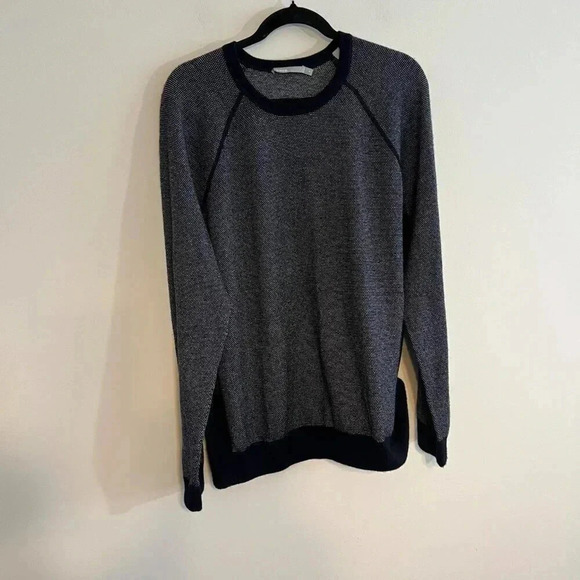 Vince Other - Vince Wool Cashmere Bird's Eye Crewneck Sweater XL